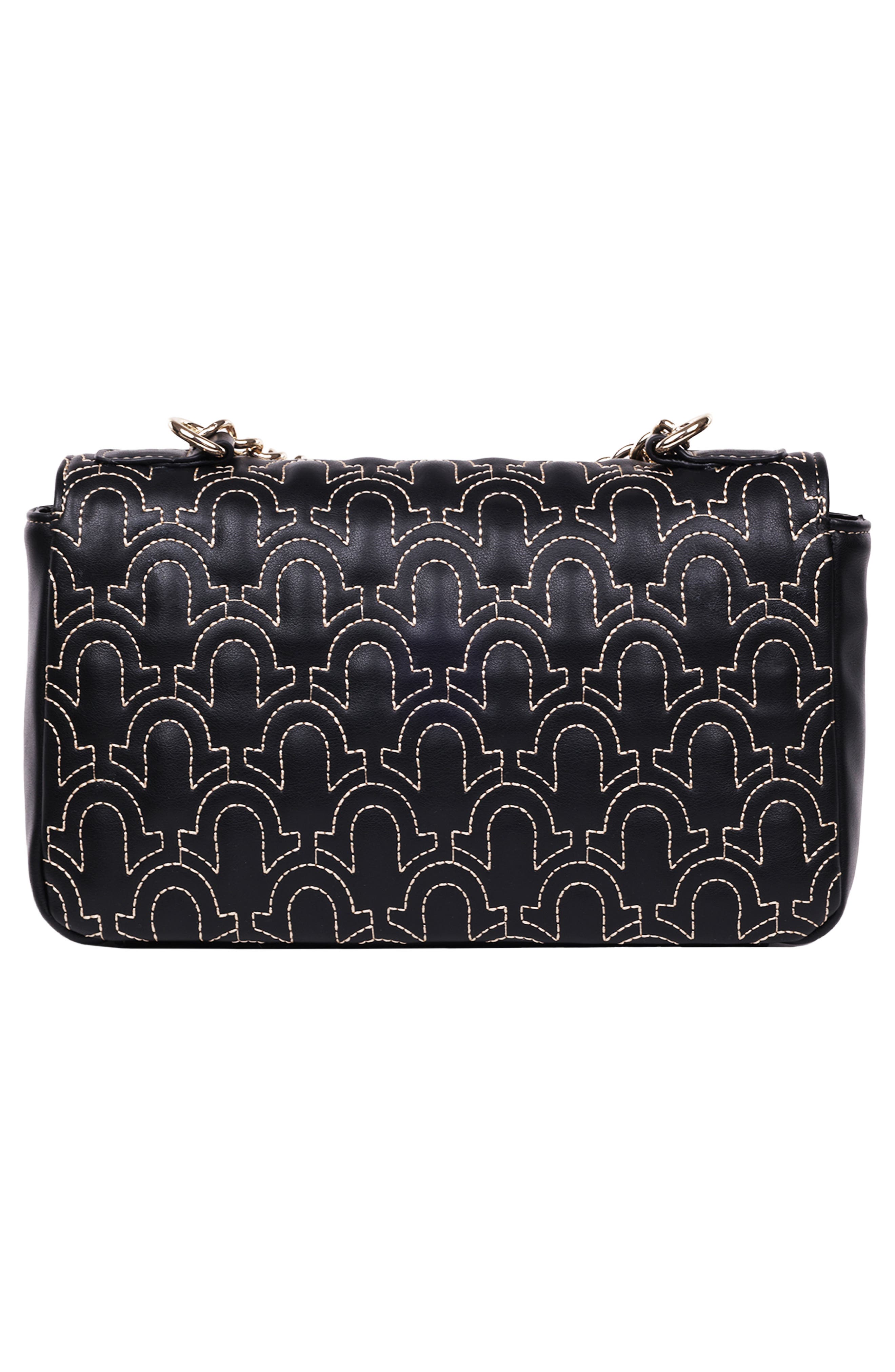 True Religion Horseshoe Quilted Crossbody Bag