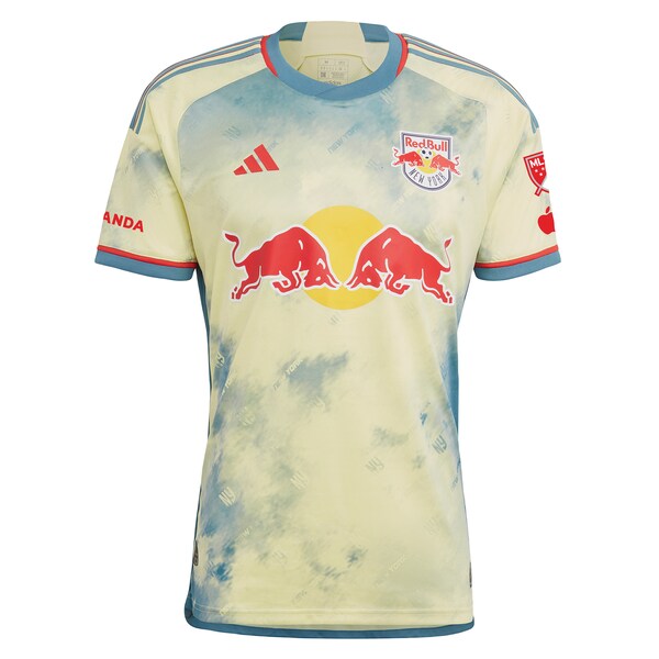 John Tolkin New York Red Bulls adidas 2024 Daniel Patrick Kit Authentic Jersey - Yellow