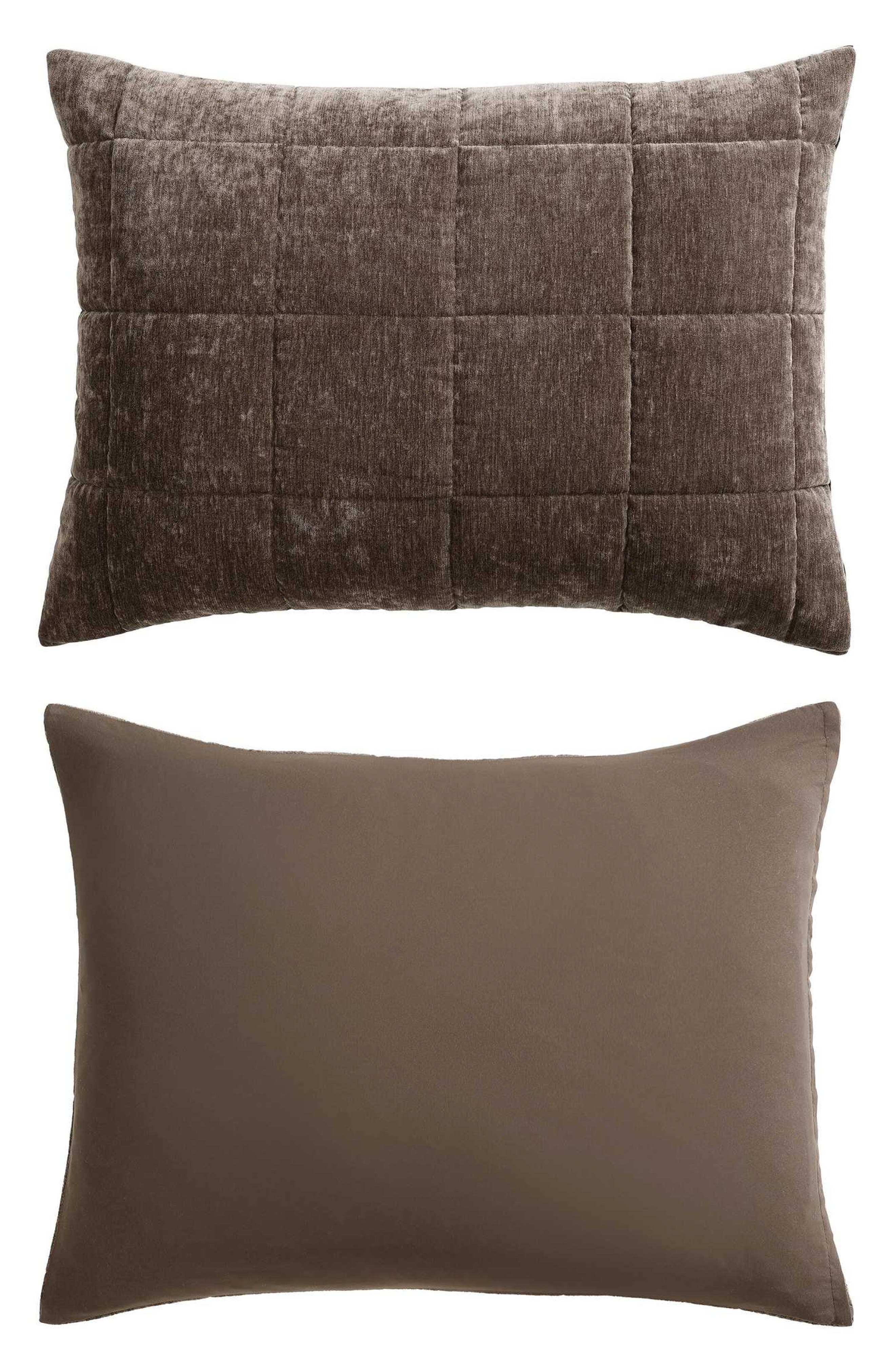 Vera Wang Chenille Box Quilt Set