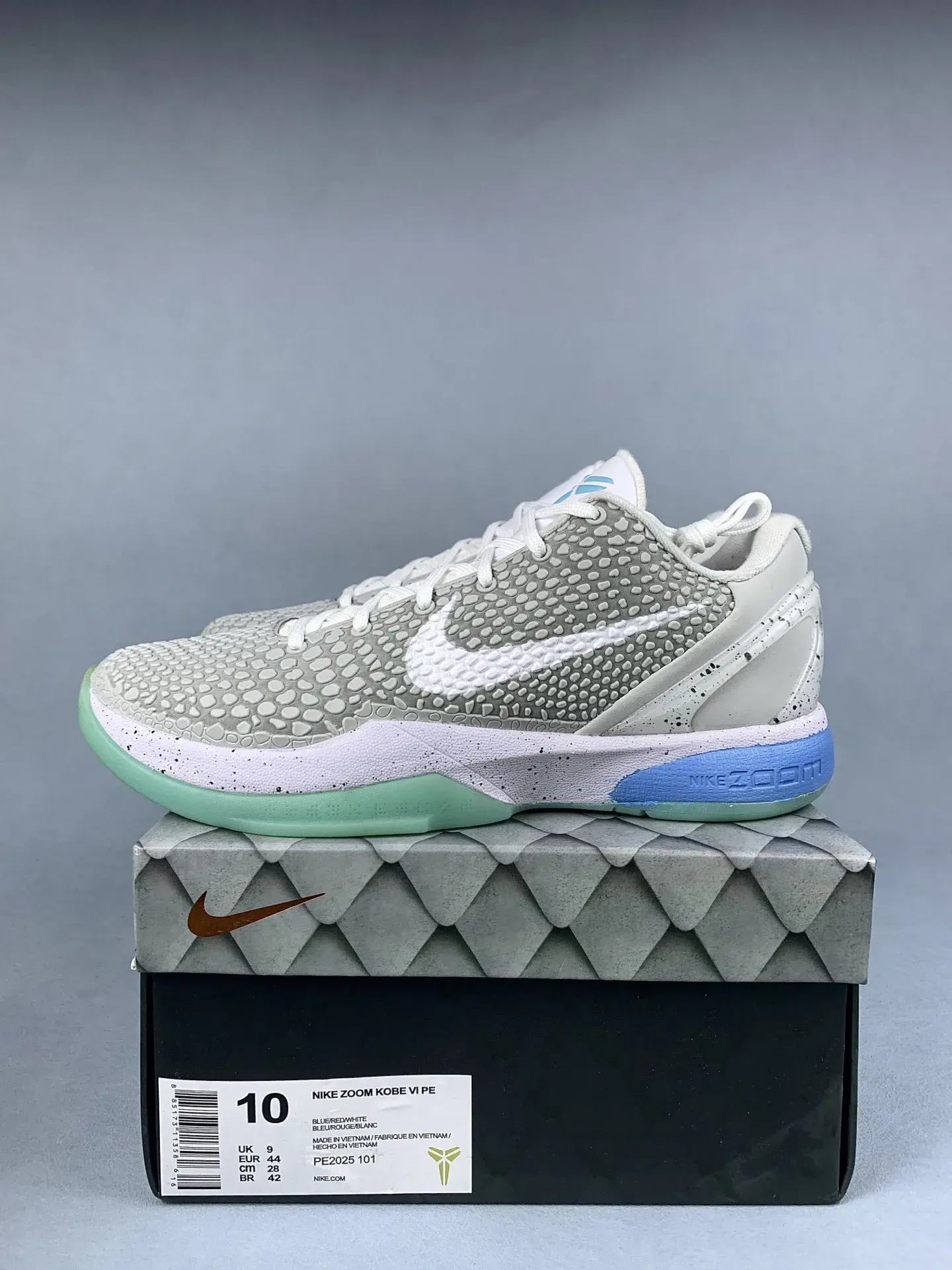 Kobe 6 Protro PE 'White Grey Mint' Basketball Shoes product photo from LabelPicks
