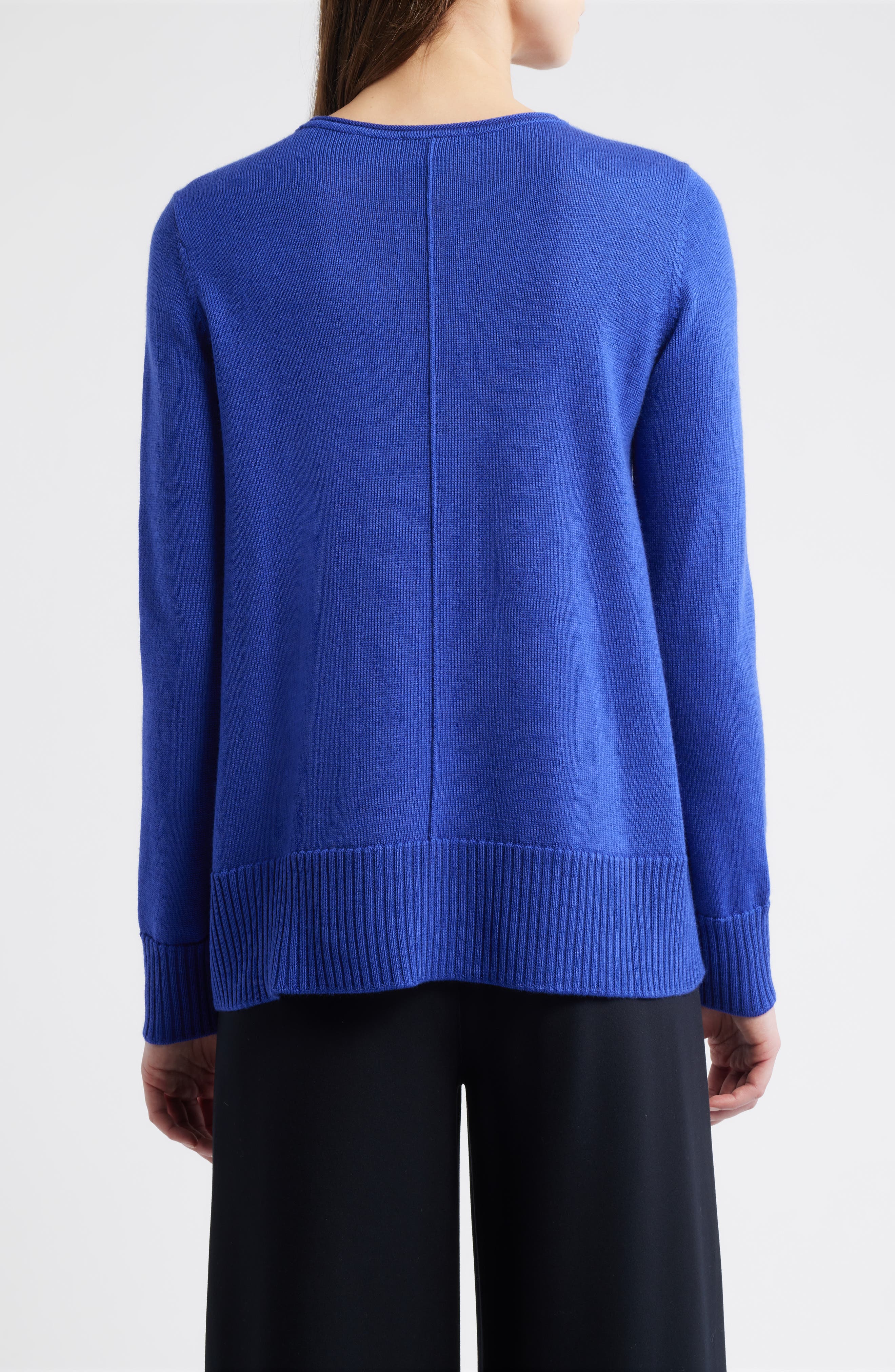 Eileen Fisher Crewneck Wool Sweater