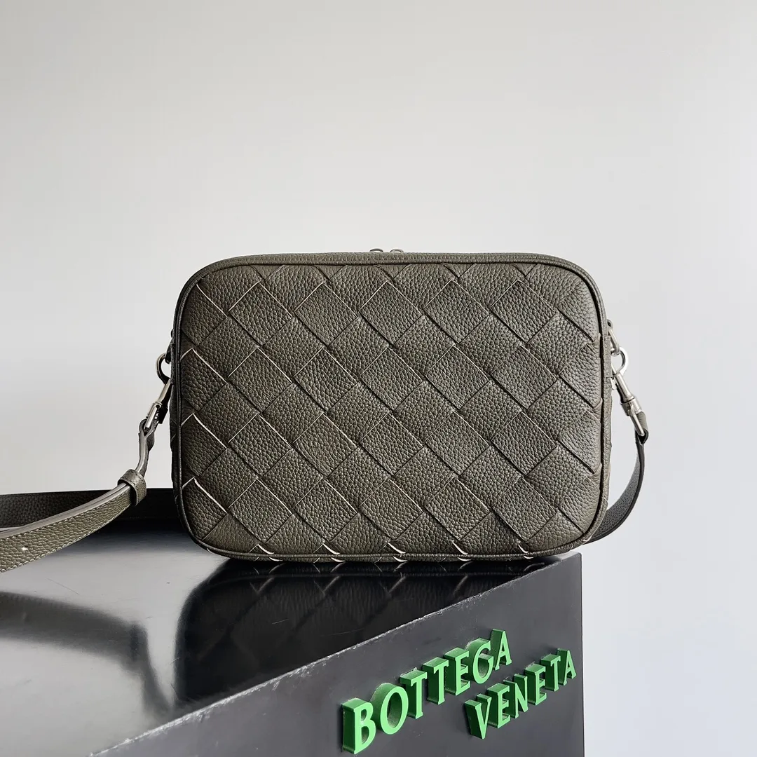 Bottega Veneta Intrecciato Woven Leather Crossbody Bag product photo from LabelPicks