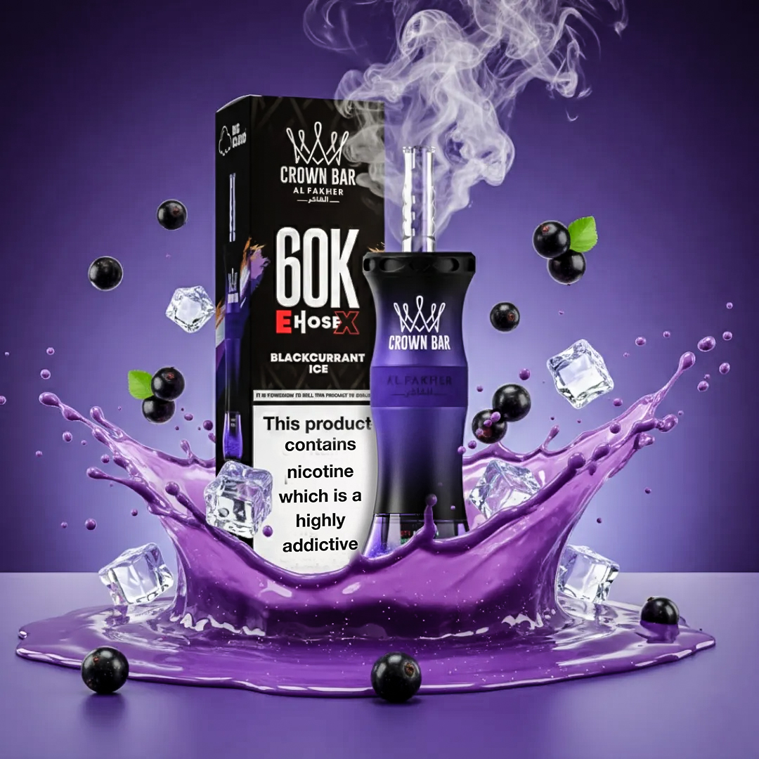 Al Fakher Crown Bar E Hose X 60K Disposable Vape (5%, 60000 Puffs)