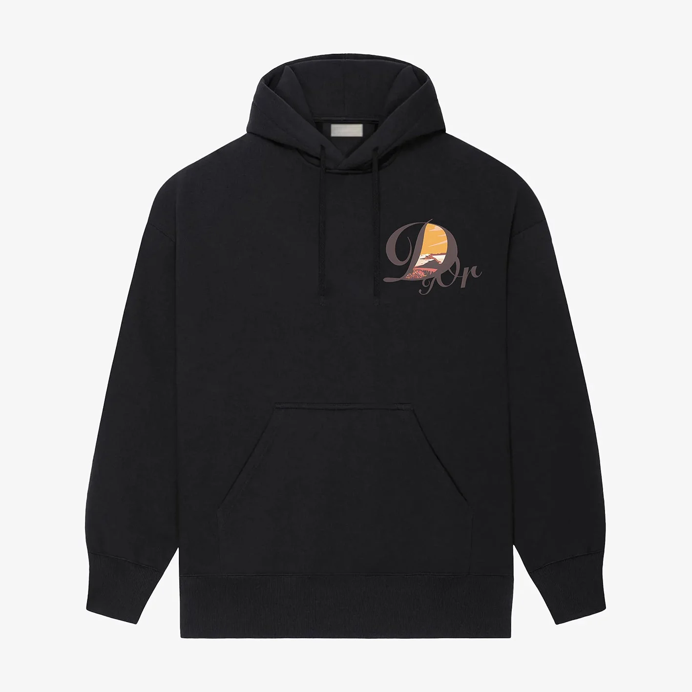 Sunset Print Hoodie