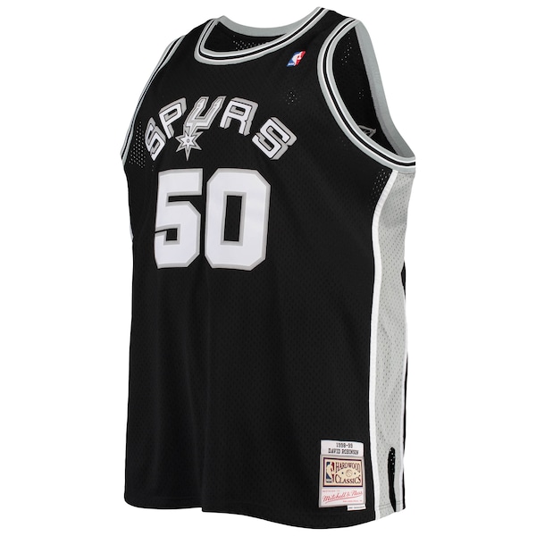David Robinson San Antonio Spurs 1998/99 Big & Tall Hardwood Classics Swingman Jersey - Black