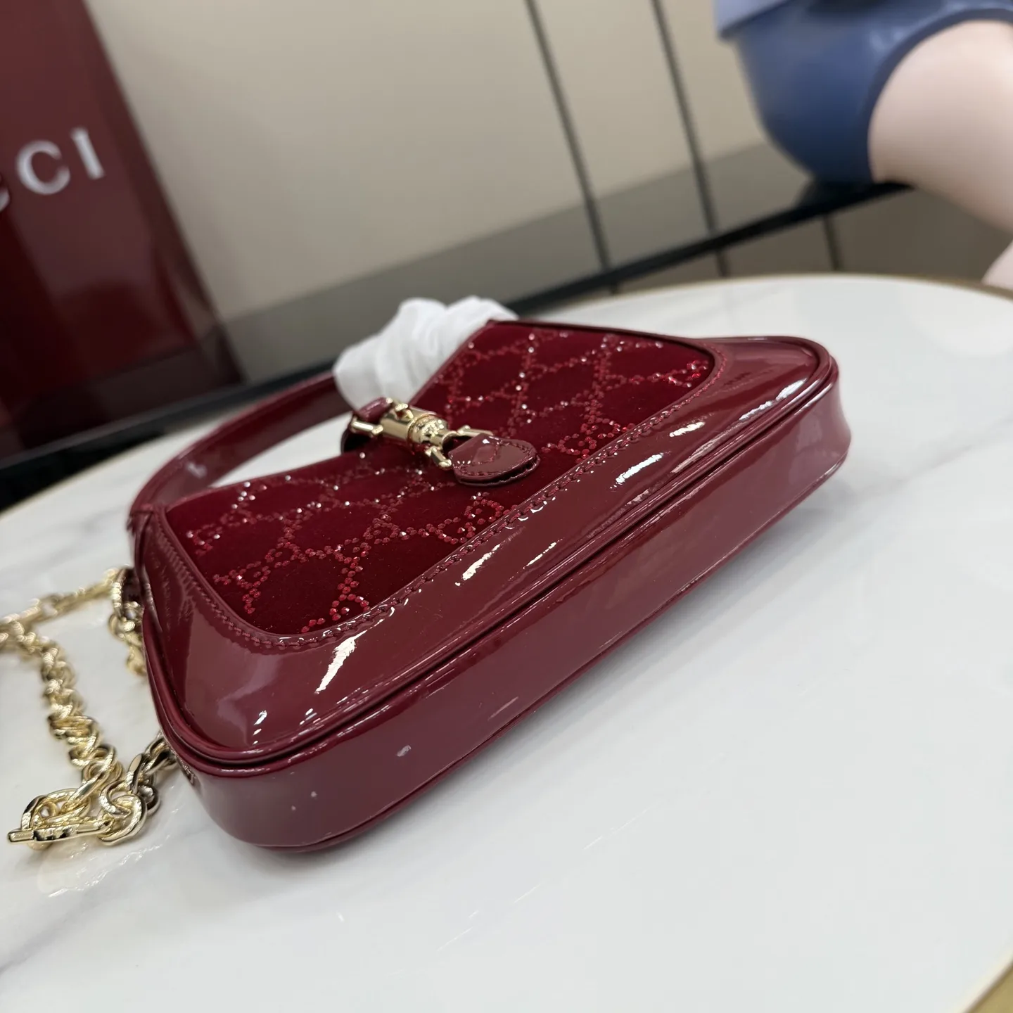 Gucci Satin Jackie Crossbody Bag product photo from LabelPicks