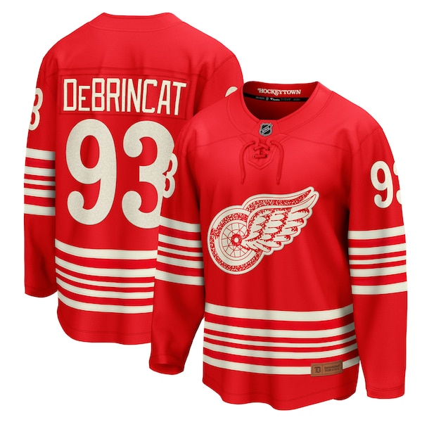 Alex DeBrincat Detroit Red Wings  Centennial Breakaway Player Jersey - Red
