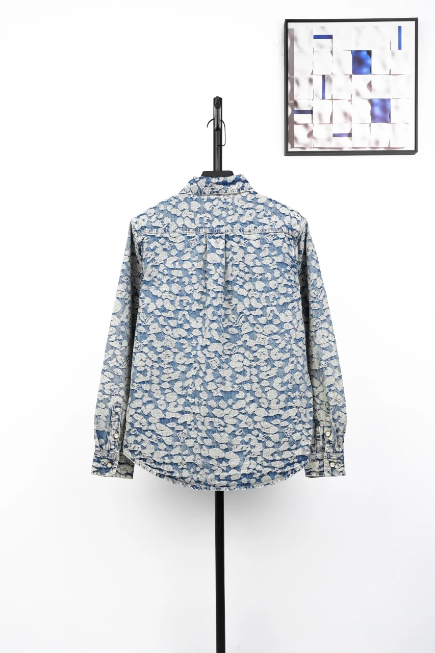 Louis Vuitton Light Pixel Leopard Monogram Denim Jacket product photo from LabelPicks