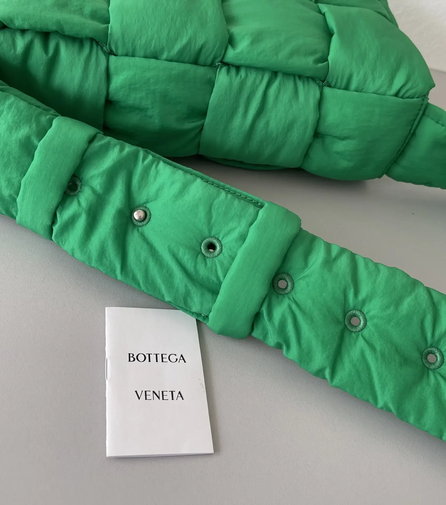 Bottega Veneta Green Cassette Nylon Crossbody Bag product photo from LabelPicks