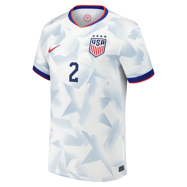 Trinity Rodman USMNT Nike Youth 2025 Home Replica Player Jersey - White
