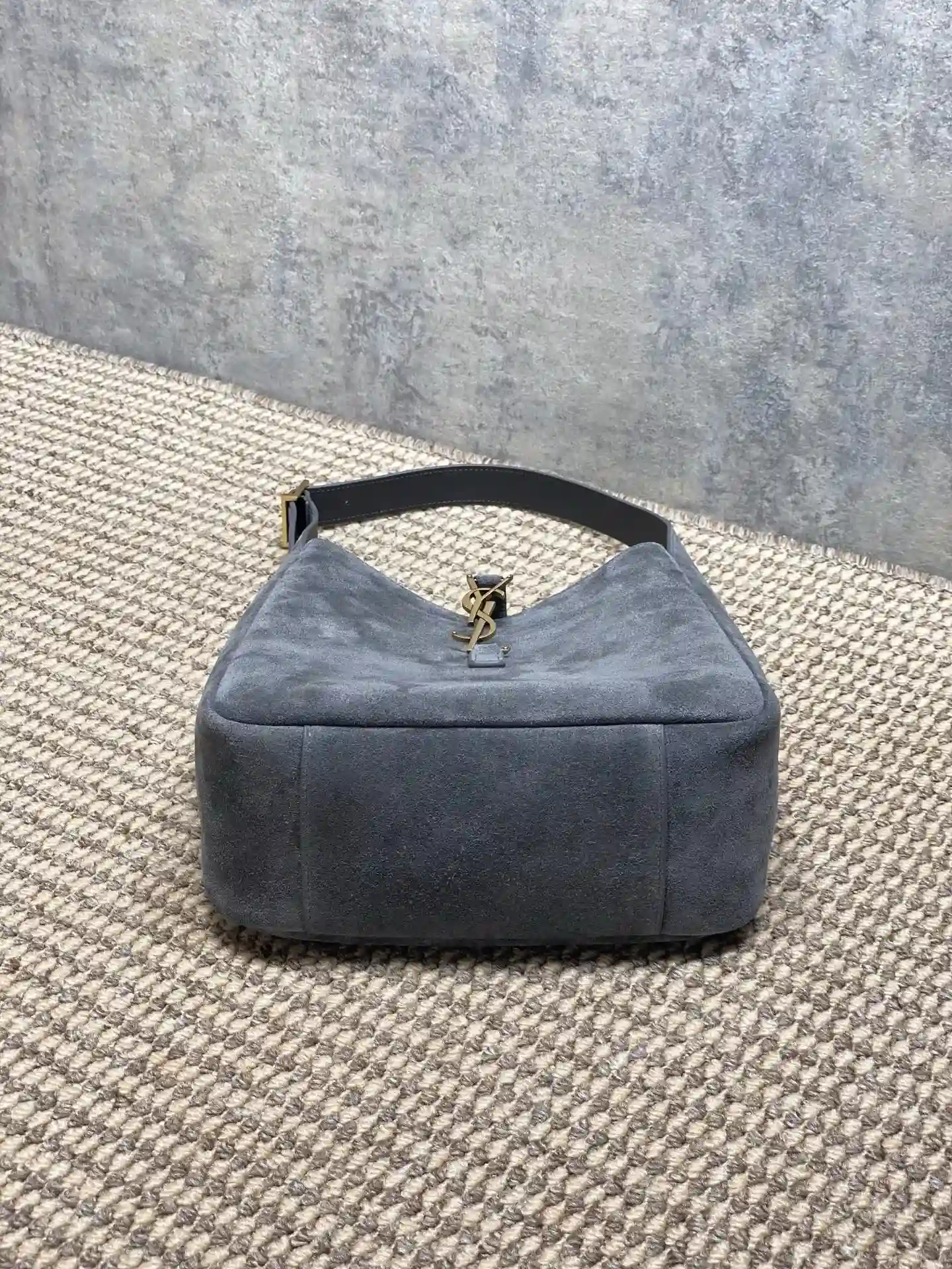 Saint Laurent Suede Leather Hobo Bag product photo from LabelPicks