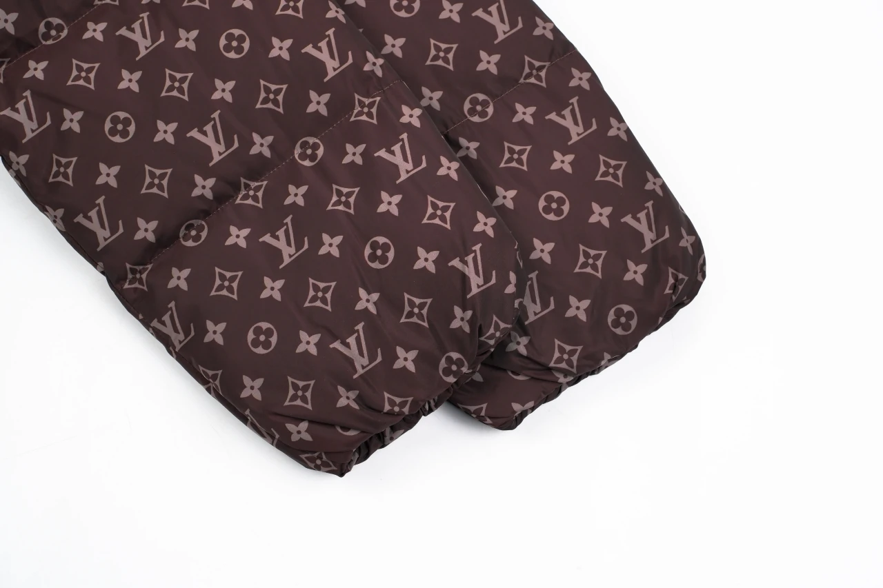 Louis Vuitton Brown Monogram Down Jacket product photo from LabelPicks