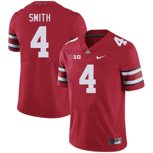 Jeremiah Smith Ohio State Buckeyes #4 Limited Jersey - Red