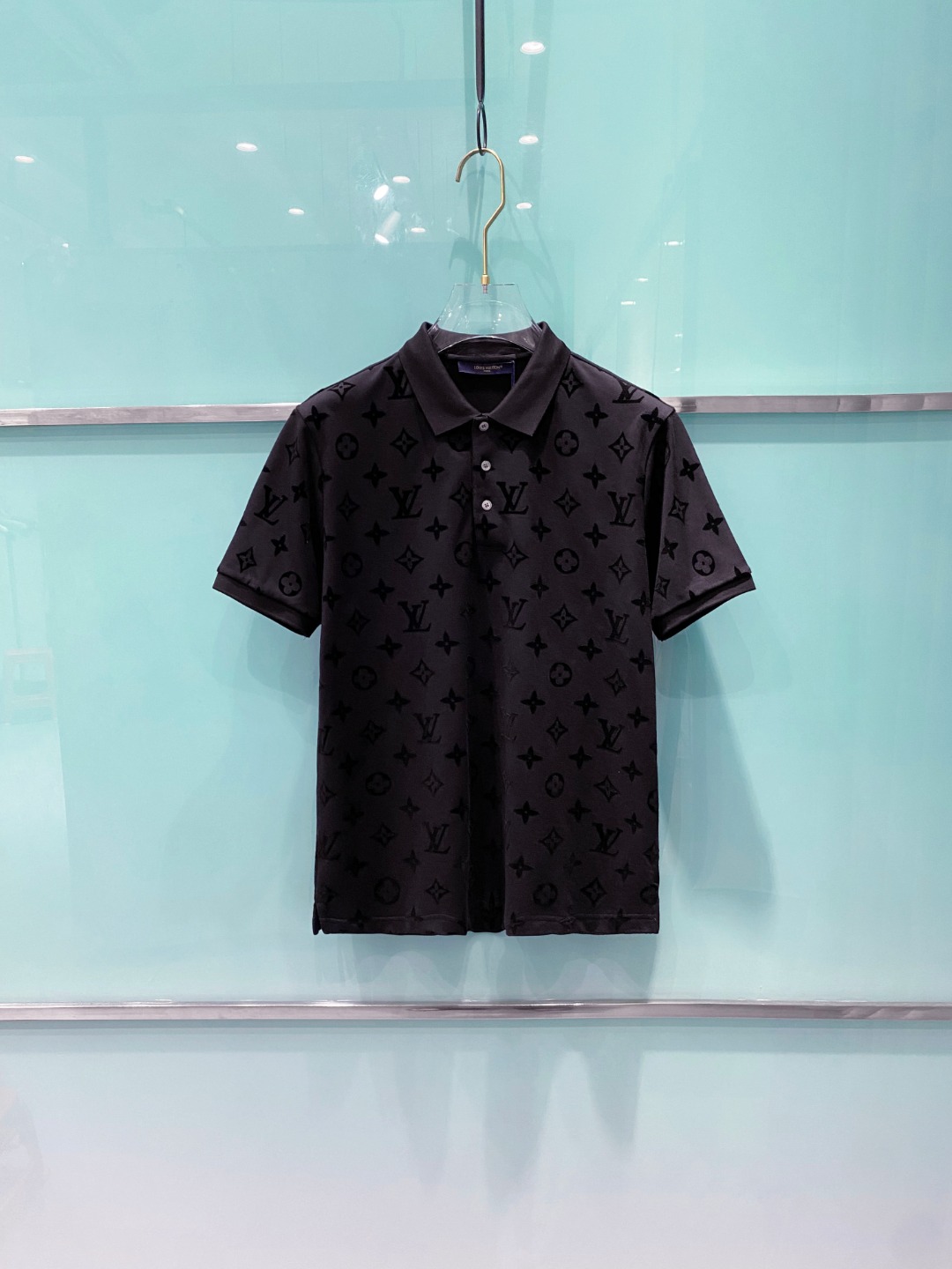 0809 New denim short-sleeved shirt