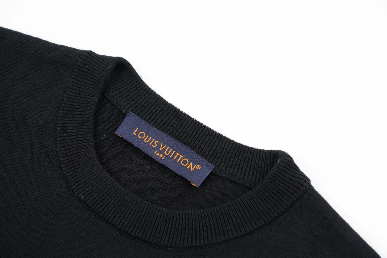 Louis Vuitton Black Monogram Mushroom Jacquard T-Shirt product photo from LabelPicks