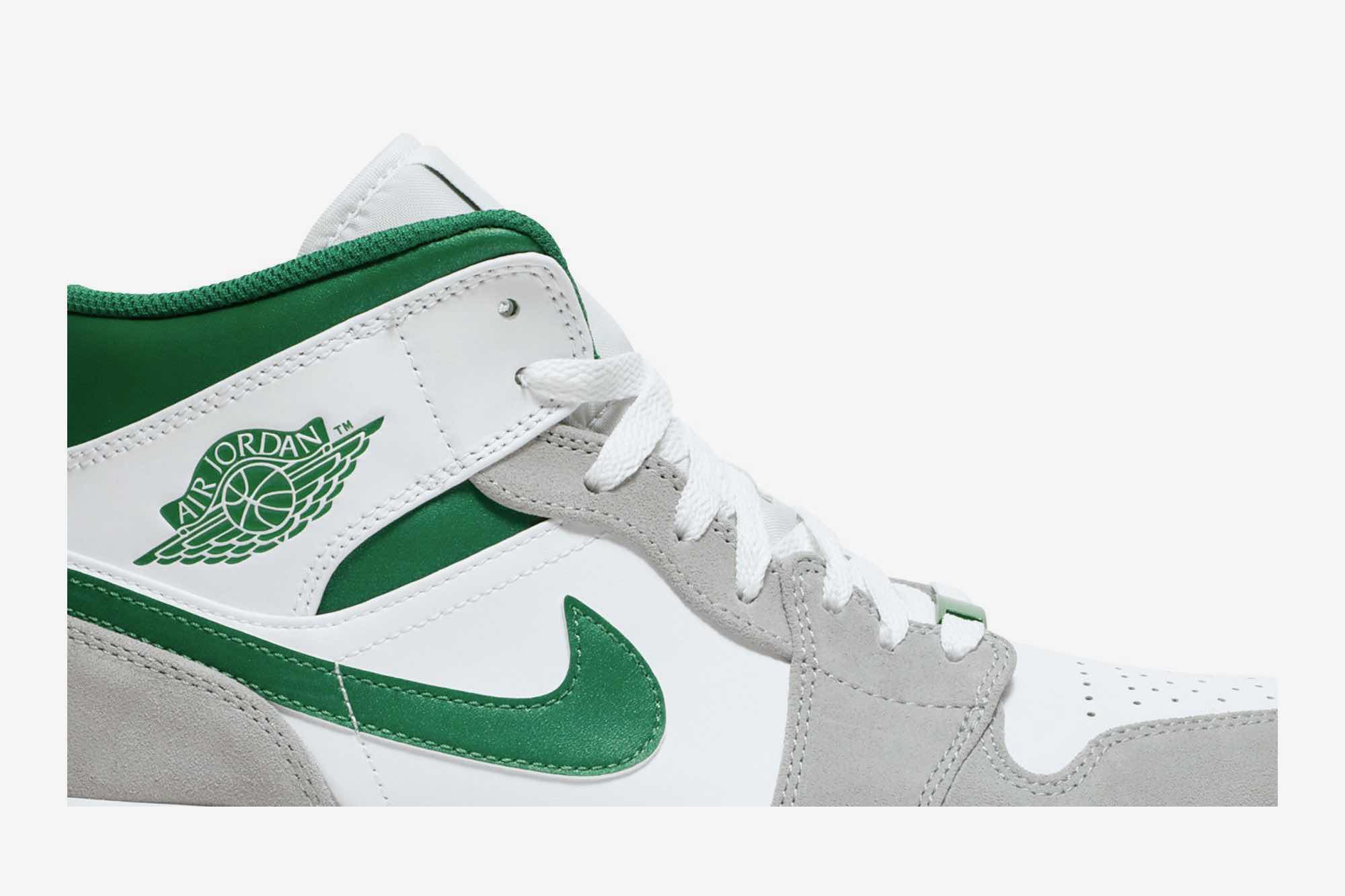 Air Jordan 1 Mid SE ‘Grey Pine Green’ DC7294-103