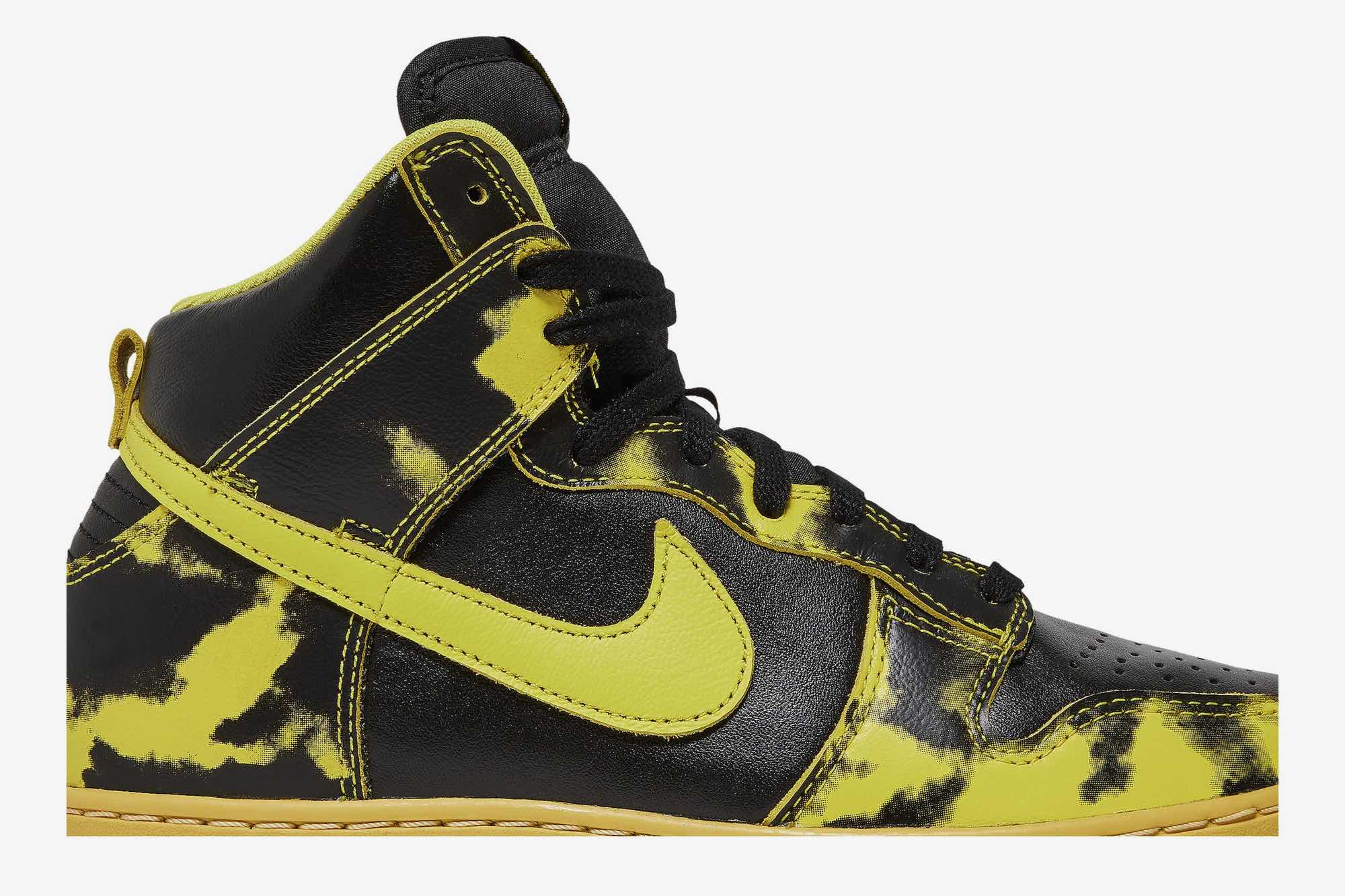 Nike Dunk High 1985 ‘Yellow Acid Wash’ DD9404-001