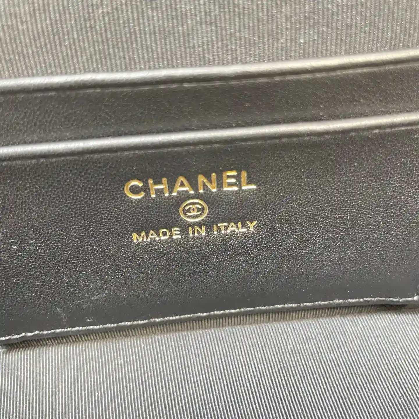 Chanel Gold Grained Leather Top Handle Bag product photo from LabelPicks