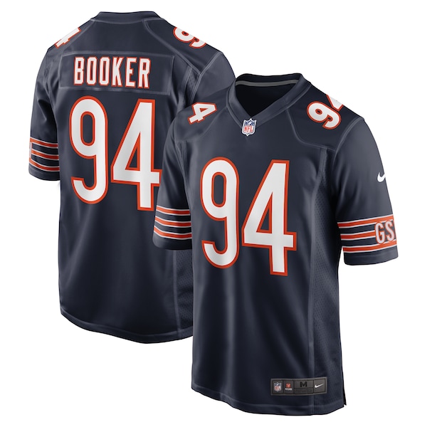 Austin Booker Chicago Bears Nike  Game Jersey -  Navy