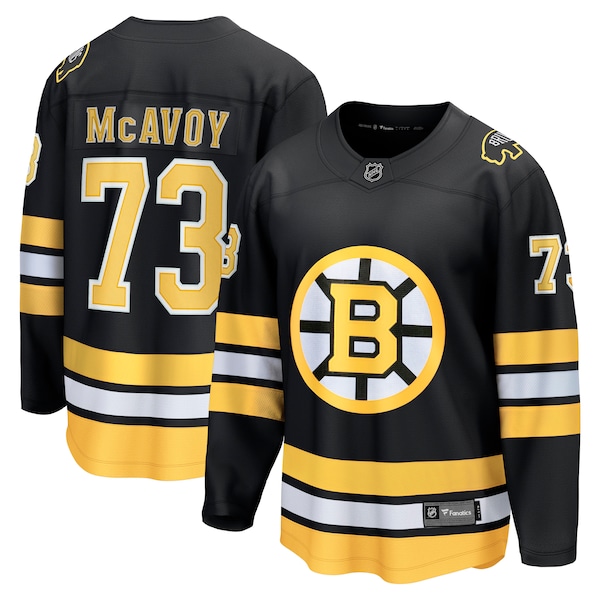 Charlie McAvoy Boston Bruins  Home Breakaway Player Jersey - Black