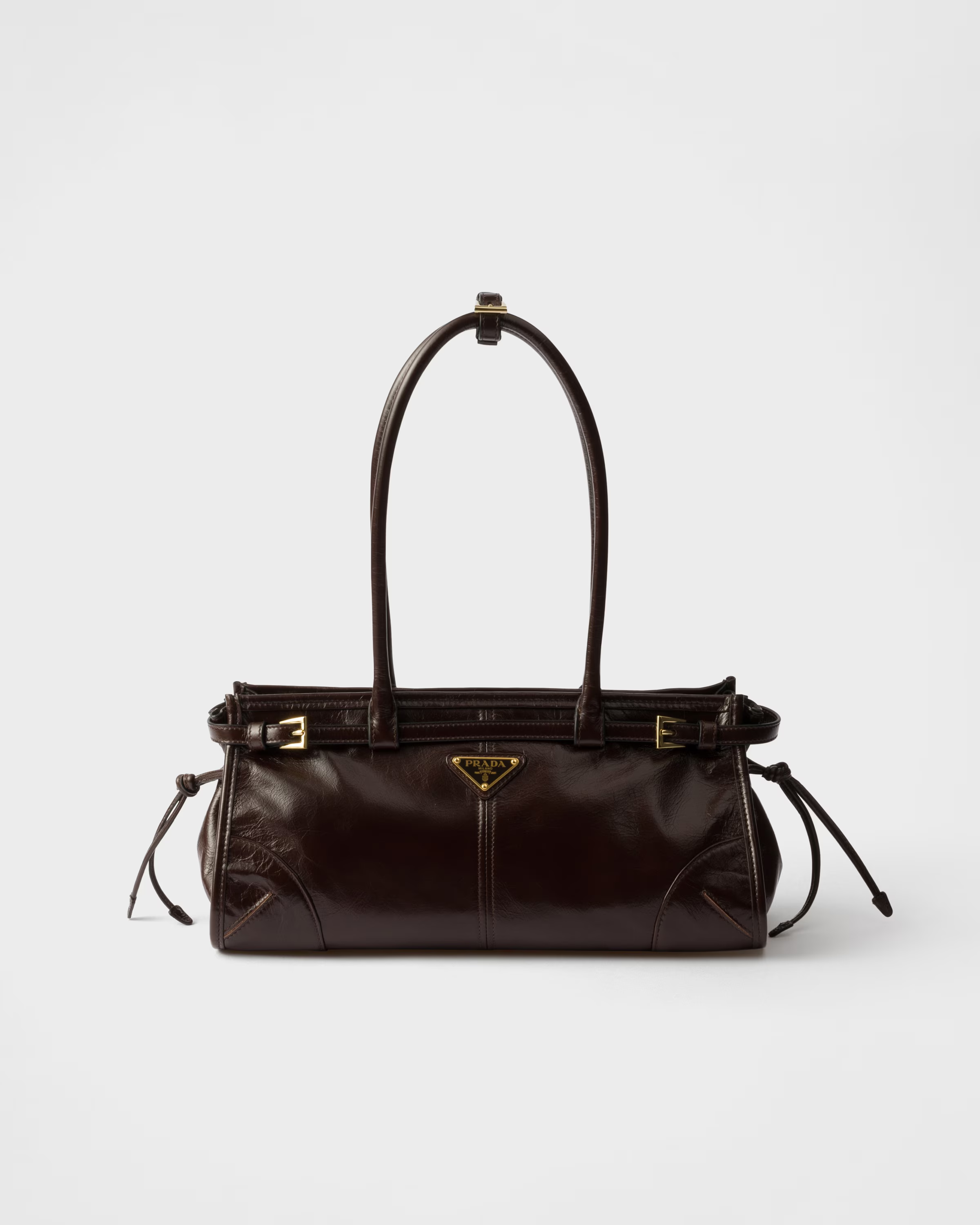 Prada Bonnie Midsize Leather Handbag