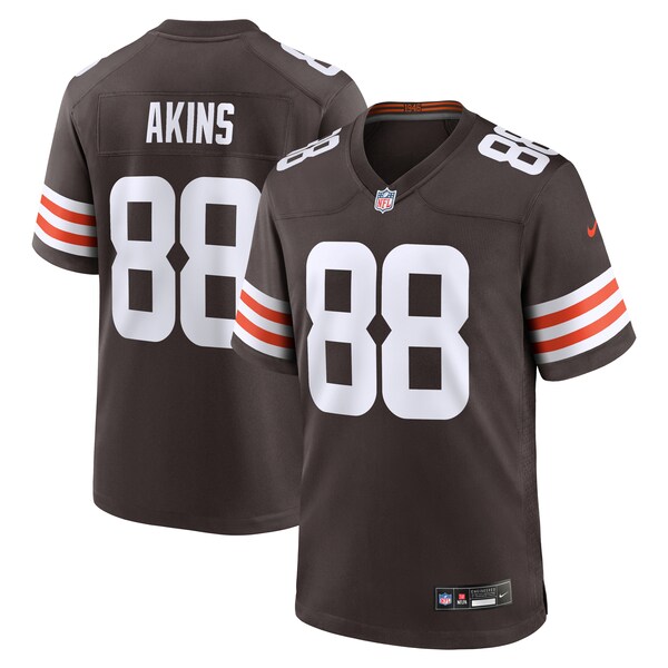 Jordan Akins Cleveland Browns Nike Team Game Jersey -  Brown