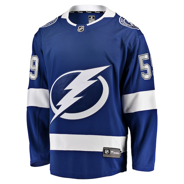 Jake Guentzel Tampa Bay Lightning  Home Premier Breakaway Player Jersey - Blue