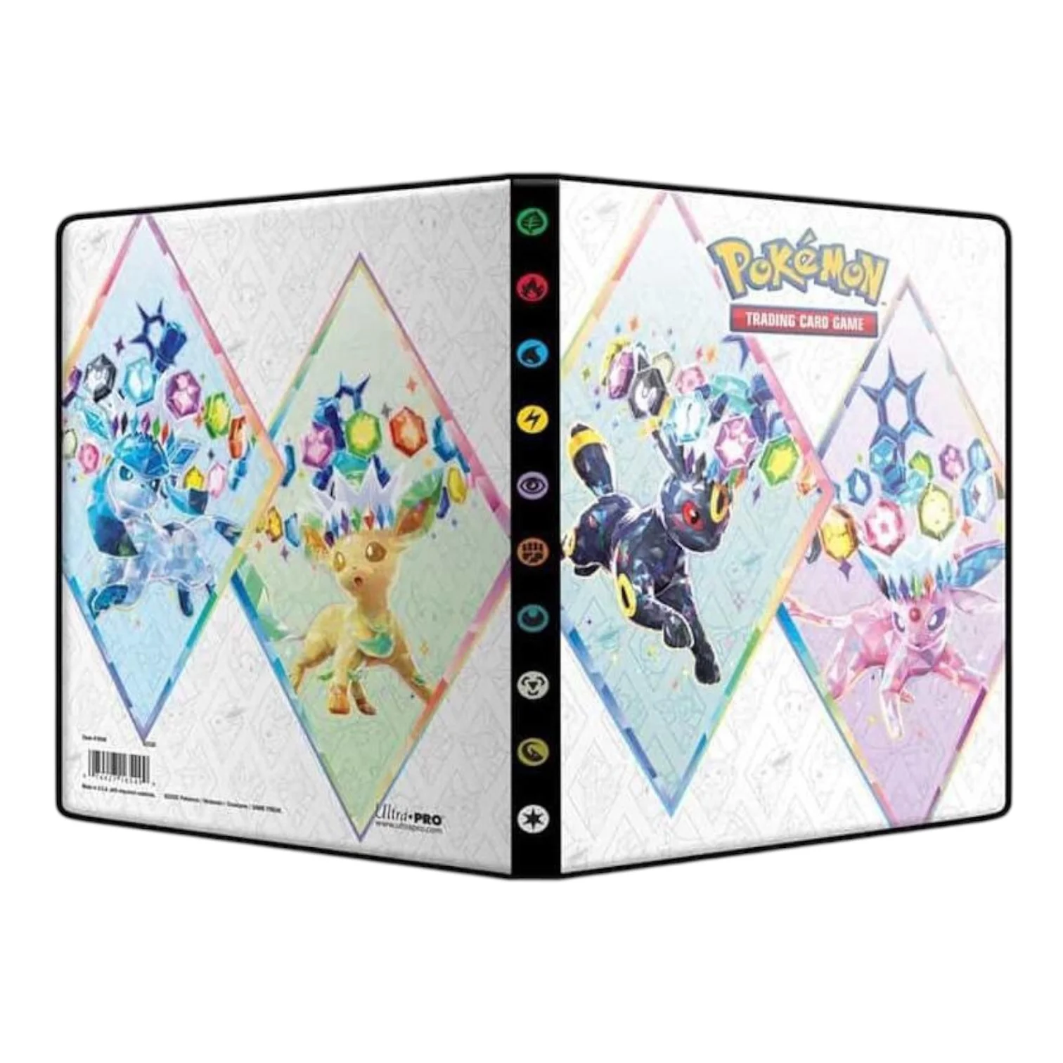 Pokemon TCG: Scarlet & Violet - Prismatic Evolutions 4-Pocket Portfolio - Ultra Pro Storage Album