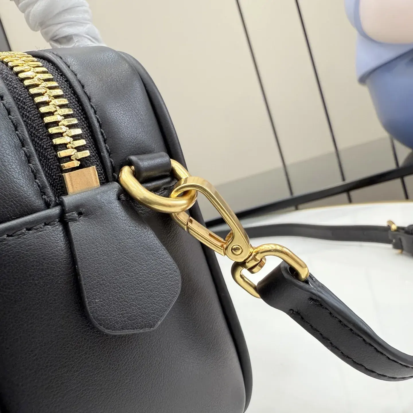 Miu Miu Matelasse Black Calfskin Top Handle Bag product photo from LabelPicks