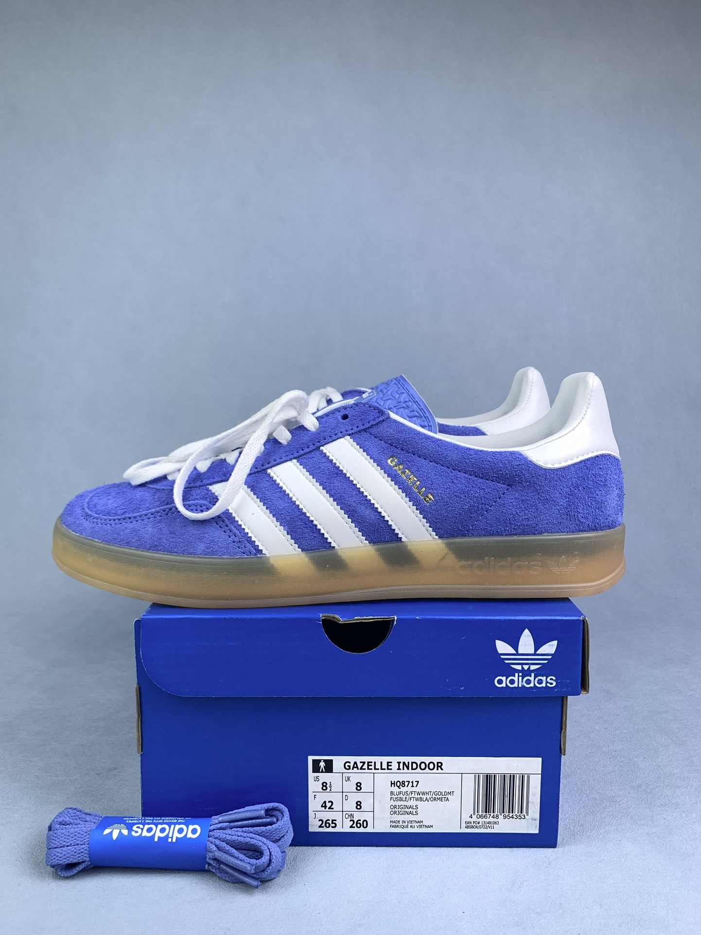 adidas Gazelle Indoor Blue Fusion Shoes
