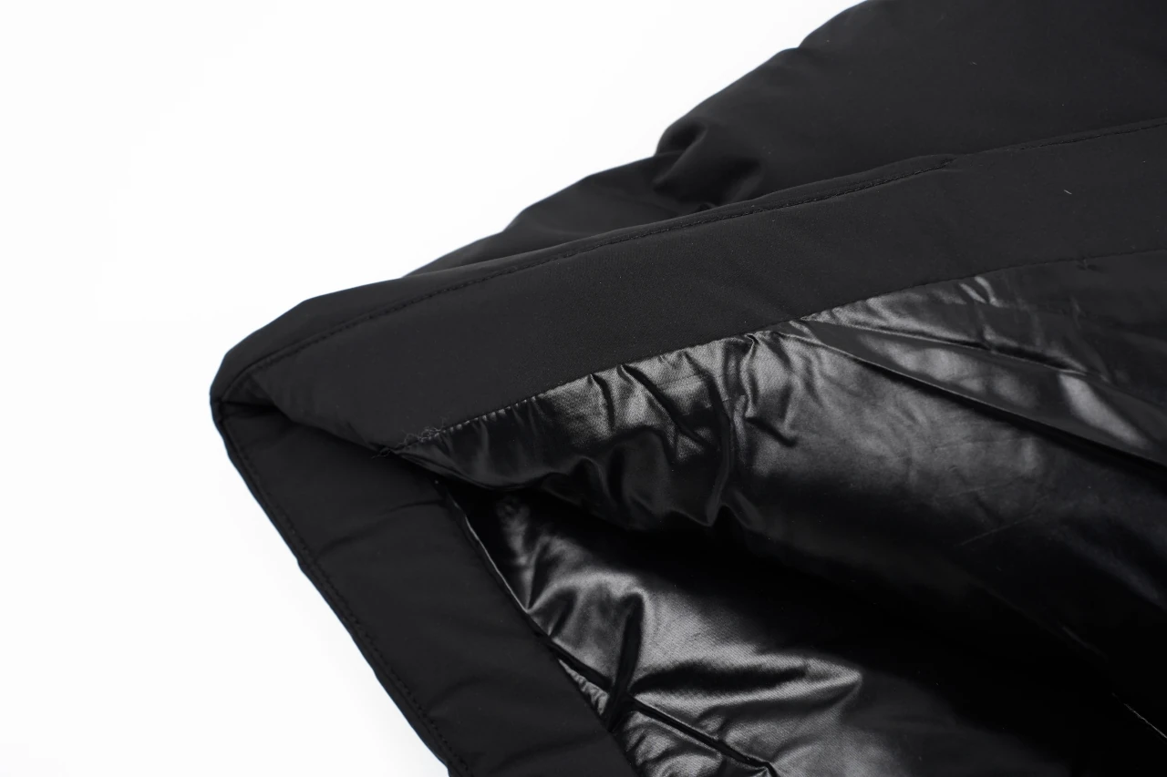 Moncler Black Bosona Longline Hooded Down Jacket product photo from LabelPicks