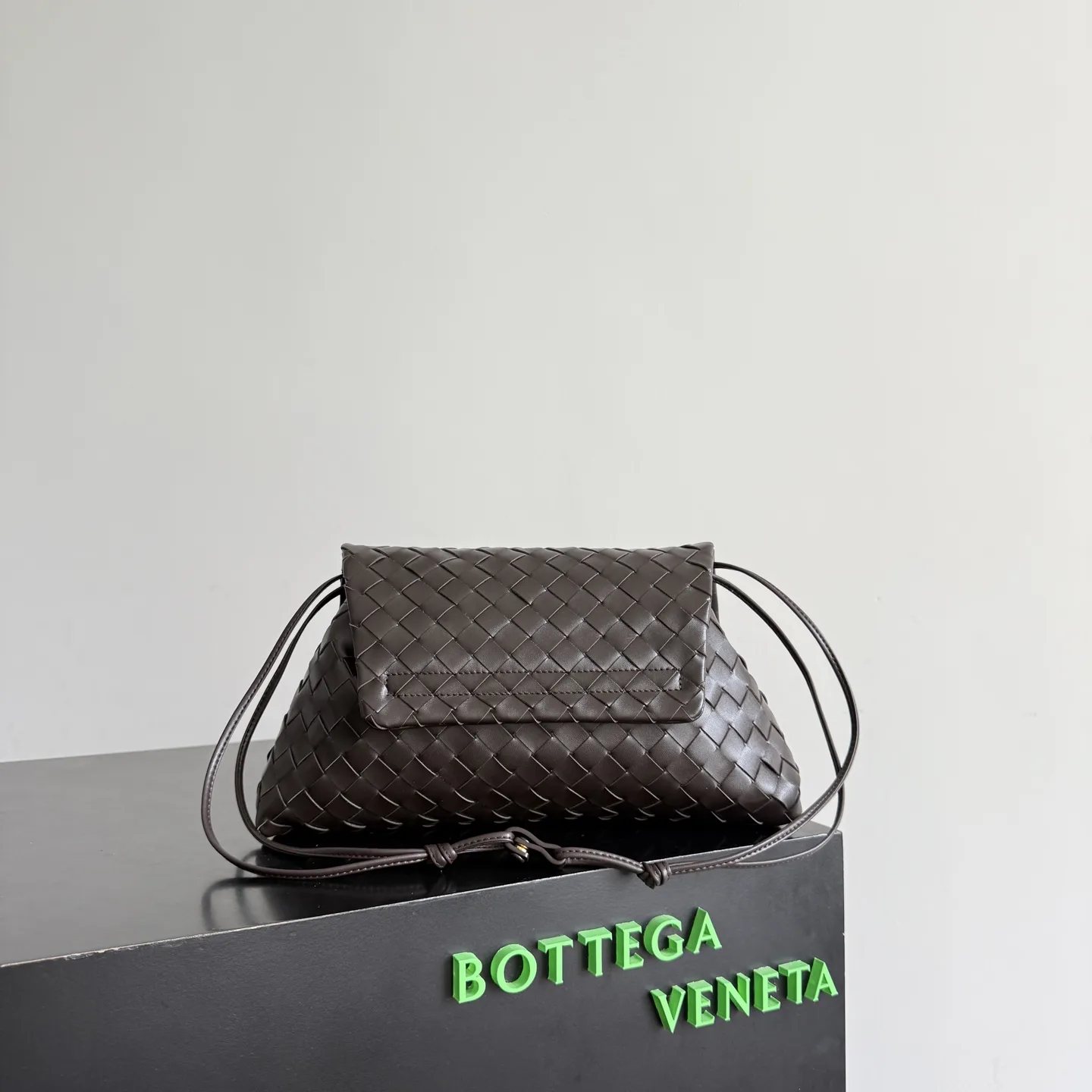 Bottega Veneta Intrecciato Woven Leather Dustbag Shoulder Bag product photo from LabelPicks