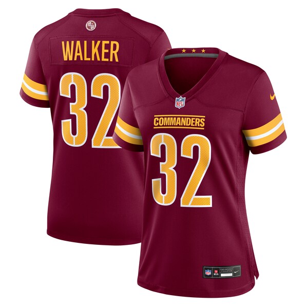 Mykal Walker Washington Commanders Nike Women's  Game Jersey -  Burgundy