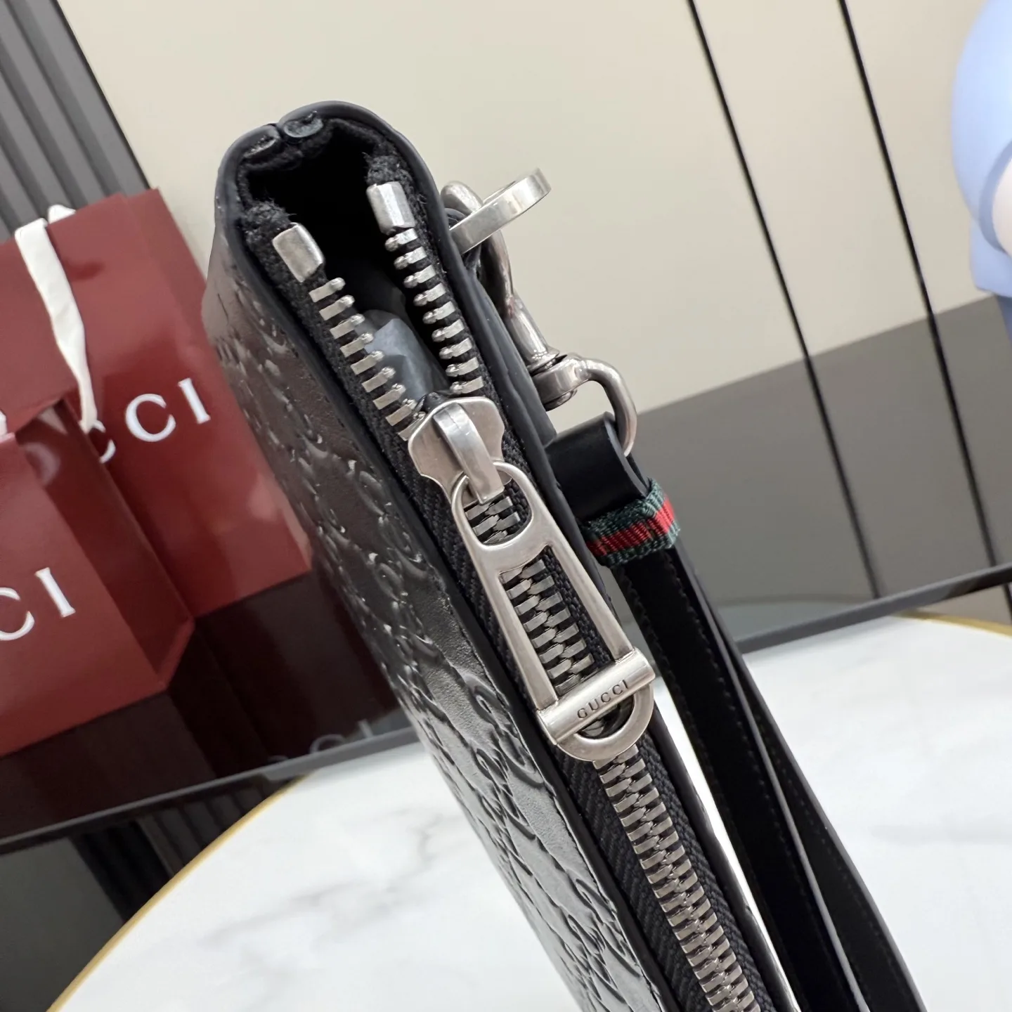 Gucci Smooth Leather Clutch product photo from LabelPicks