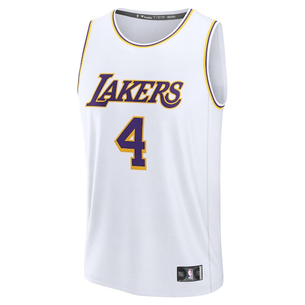 Dalton Knecht Los Angeles Lakers  Youth Fast Break Replica Player Jersey - Association Edition - White