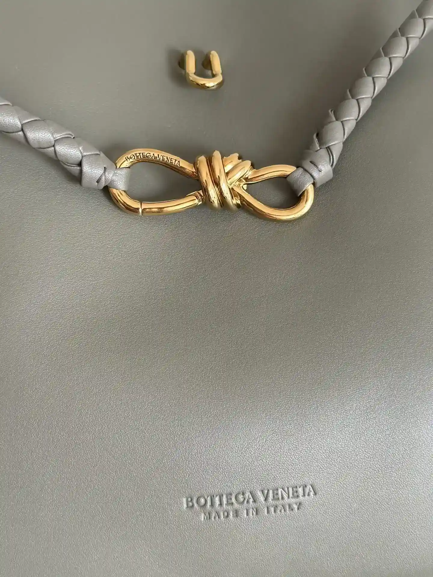 Bottega Veneta Intrecciato Woven Leather Knot Shoulder Bag product photo from LabelPicks