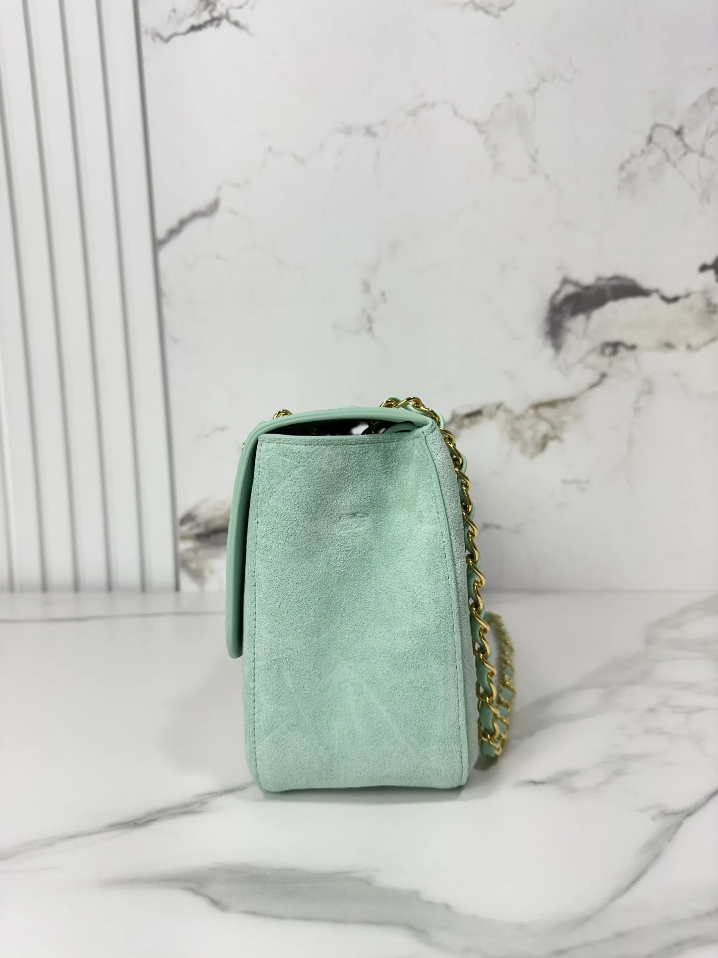 Chanel Classic Flap Suede Leather Shoulder Bag product photo from LabelPicks