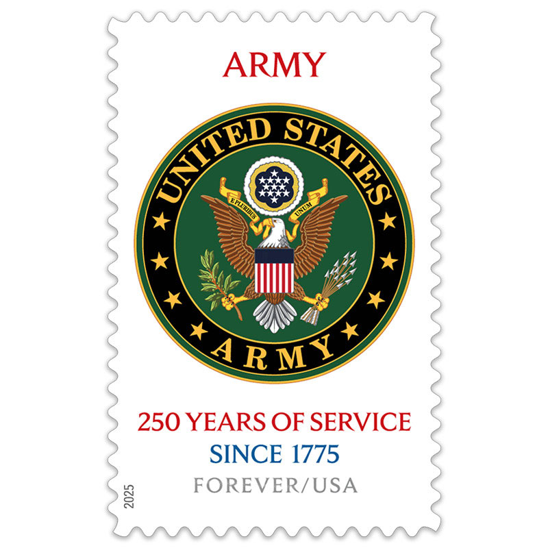 U.S. Army 250th Stamps