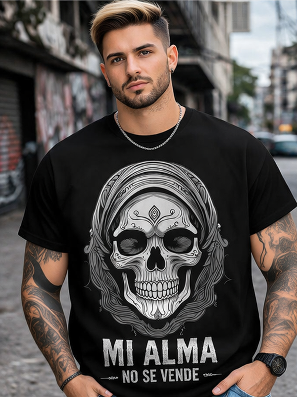 Remera Calavera Mística | Estilo Dark Urbano Unisex