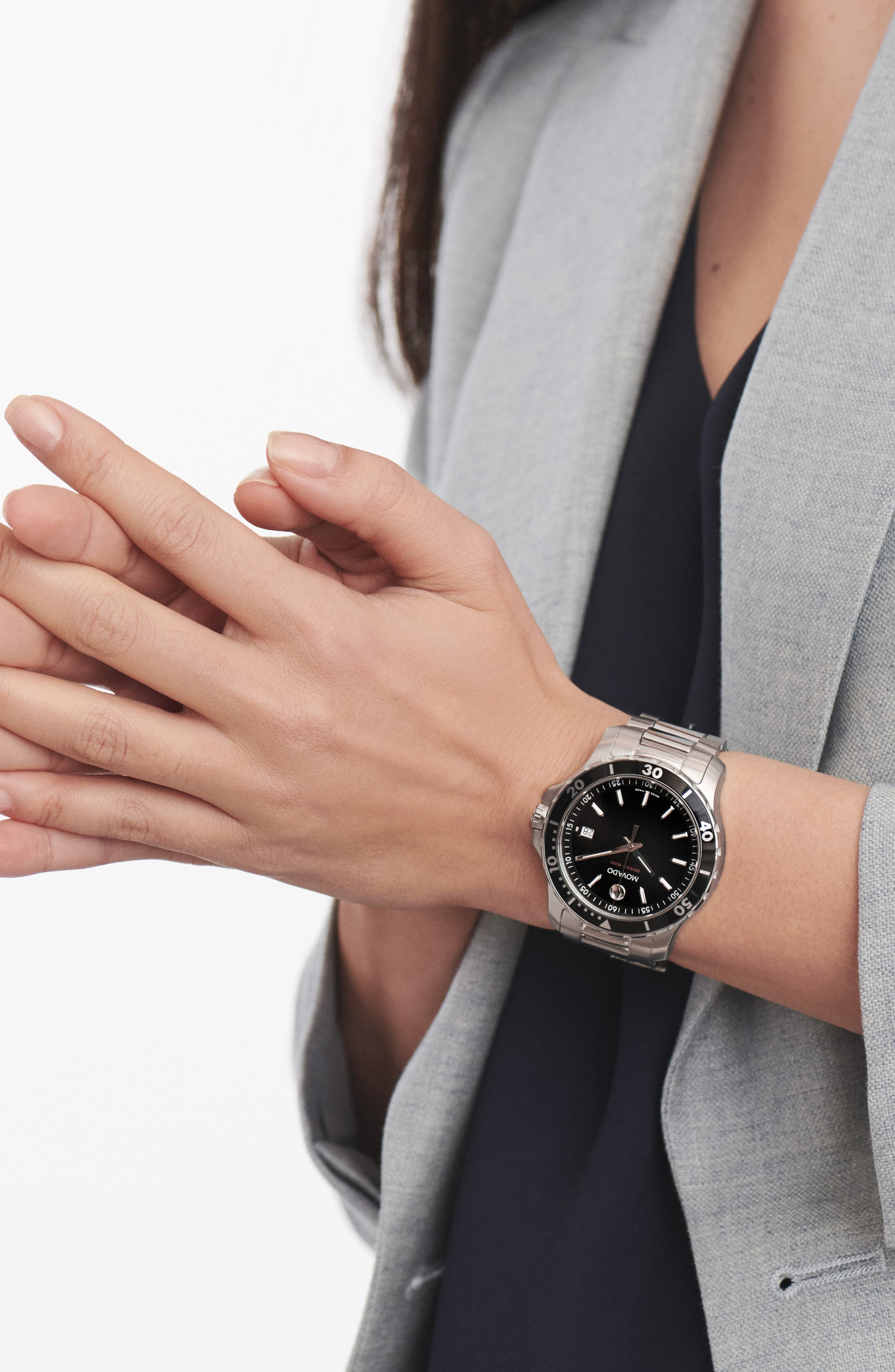 Movado 'Series 800' Bracelet Watch, 40mm