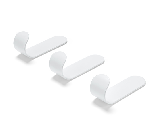 3 Haken, selbstklebend