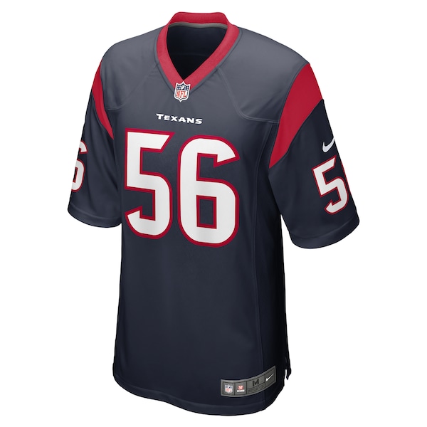 Kerry Hyder Jr. Houston Texans Nike  Game Jersey -  Navy