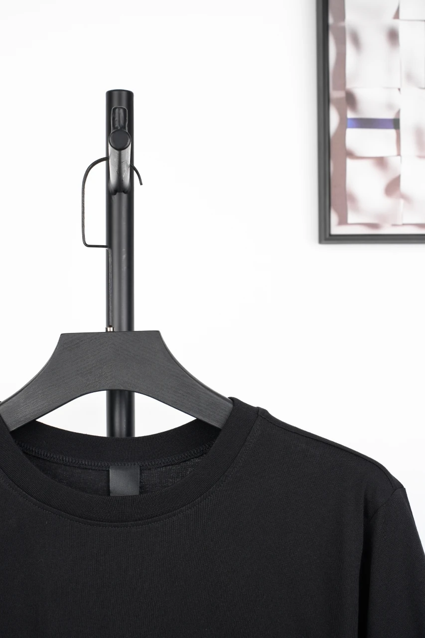 Chrome Hearts Black Flocked Cross Three Quarter Sleeve T-Shirt product photo from LabelPicks