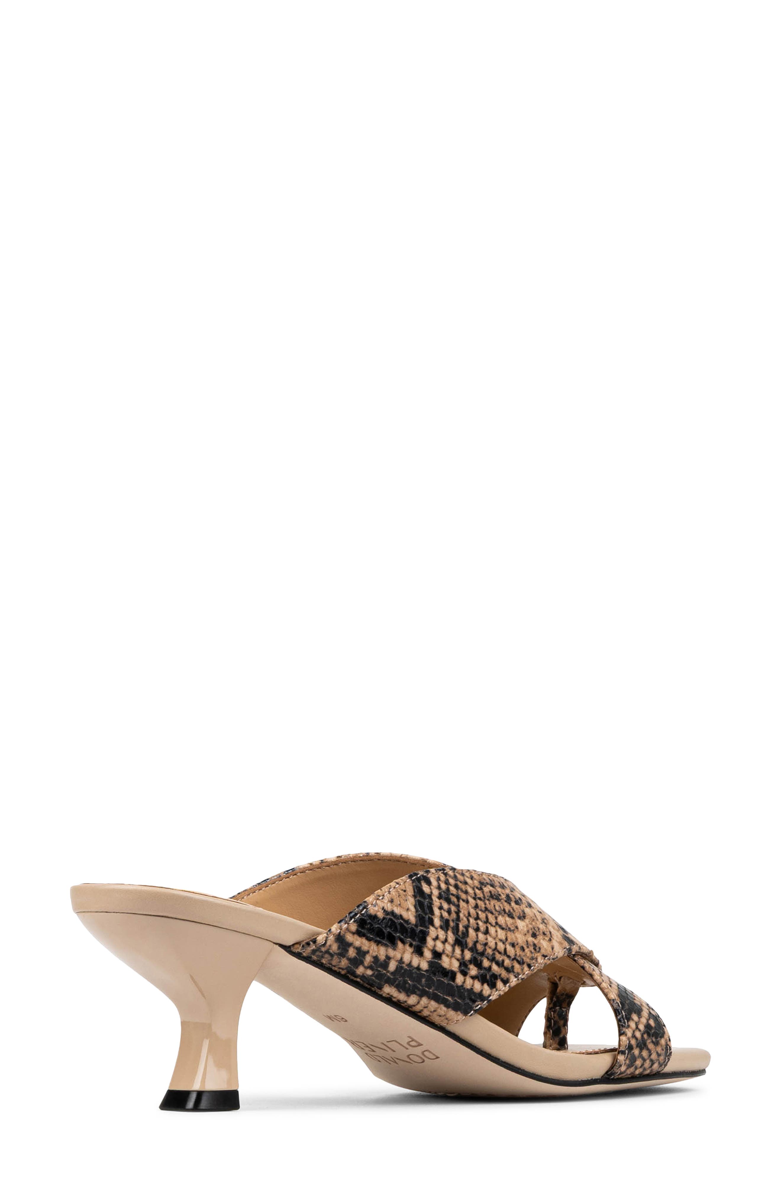 Donald Pliner Mule Kitten Heel Sandal