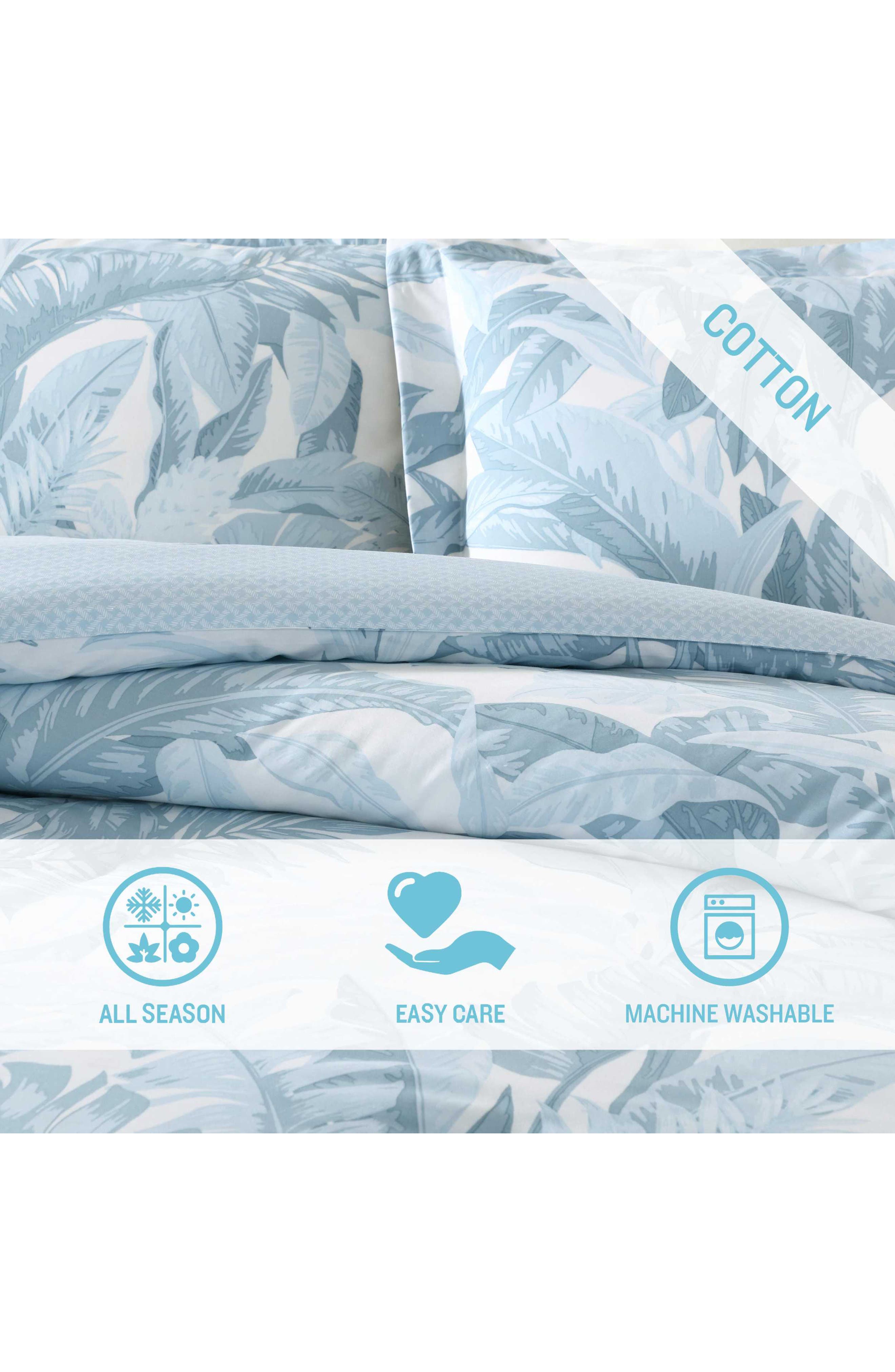 Tommy Bahama Palm Serenity Reversible Comforter & Sham Set