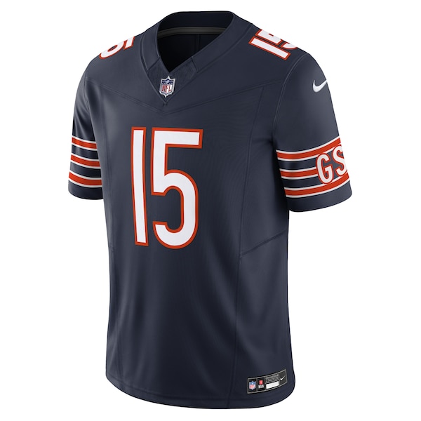 Rome Odunze Chicago Bears Nike Vapor F.U.S.E. Limited Jersey - Navy