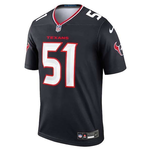 Will Anderson Jr. Houston Texans Nike Team Legend Player Performance Top - Navy