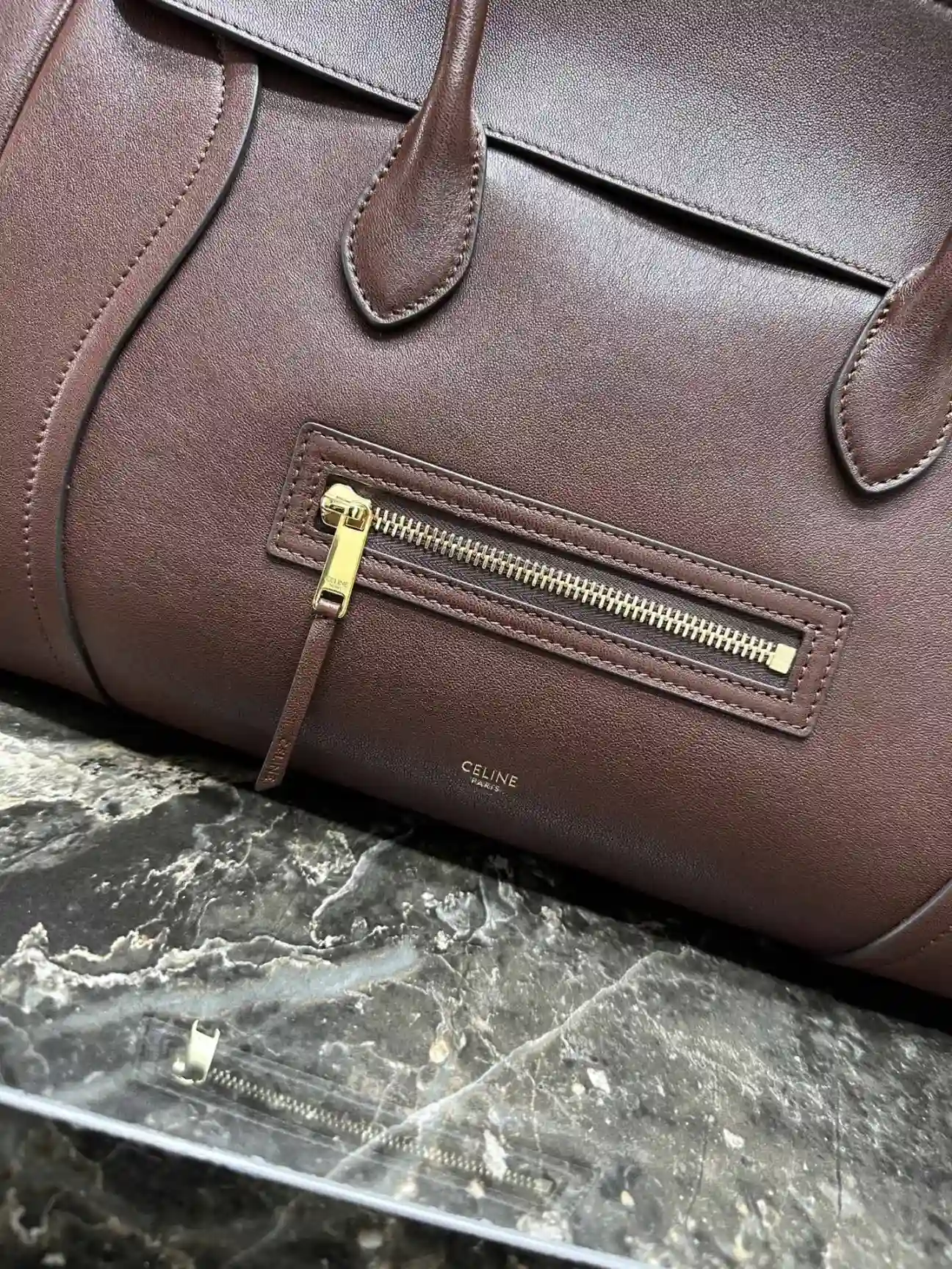 Celine Luggage Lambskin Top Handle Bag product photo from LabelPicks