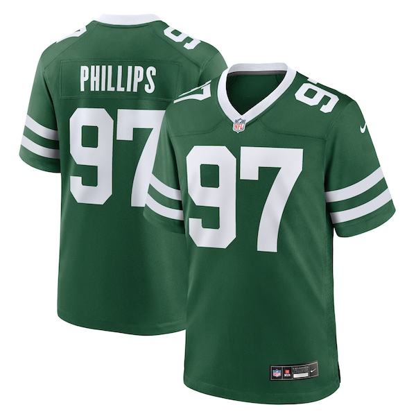 Harrison Phillips New York Jets Nike Team Game Jersey - Legacy Green