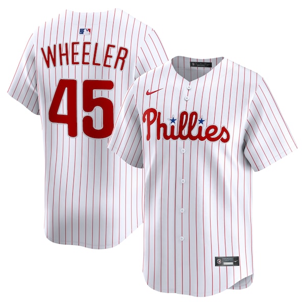 Zack Wheeler Philadelphia Phillies Nike Home Limited Player Jersey - White